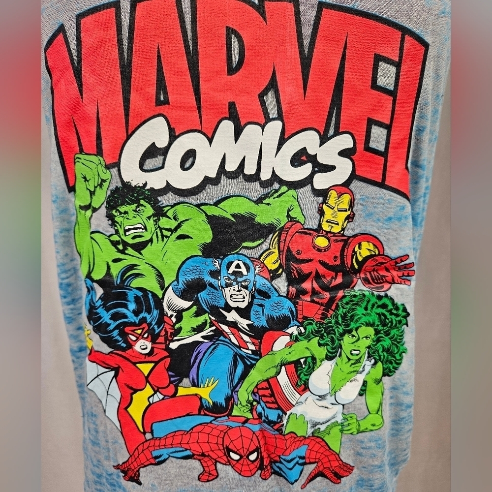 Marvel Comics Racerback Tank Top Size Small Juniors - Picture 6 of 7